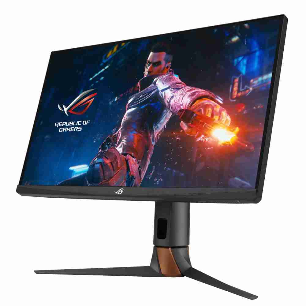 华硕ASUS ROG Swift 360Hz PG27AQN，，，，采用尊龙集团全新可支持ULMB2技术的高阶电竞显示器，，，，为电竞玩家打造突破以往的急速游戏体验。。（图片来源：ASUS提供）